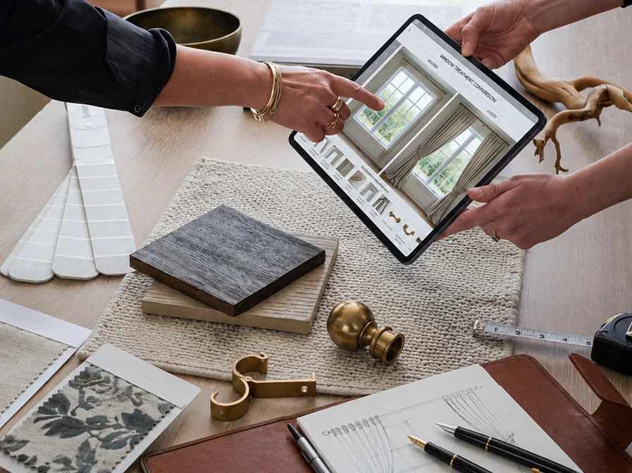 Design your window look with a designer