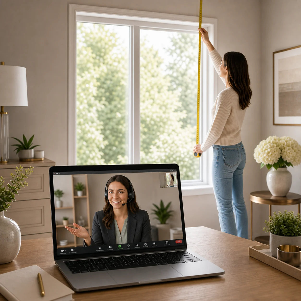 Zoom Virtual Measuring Consultation