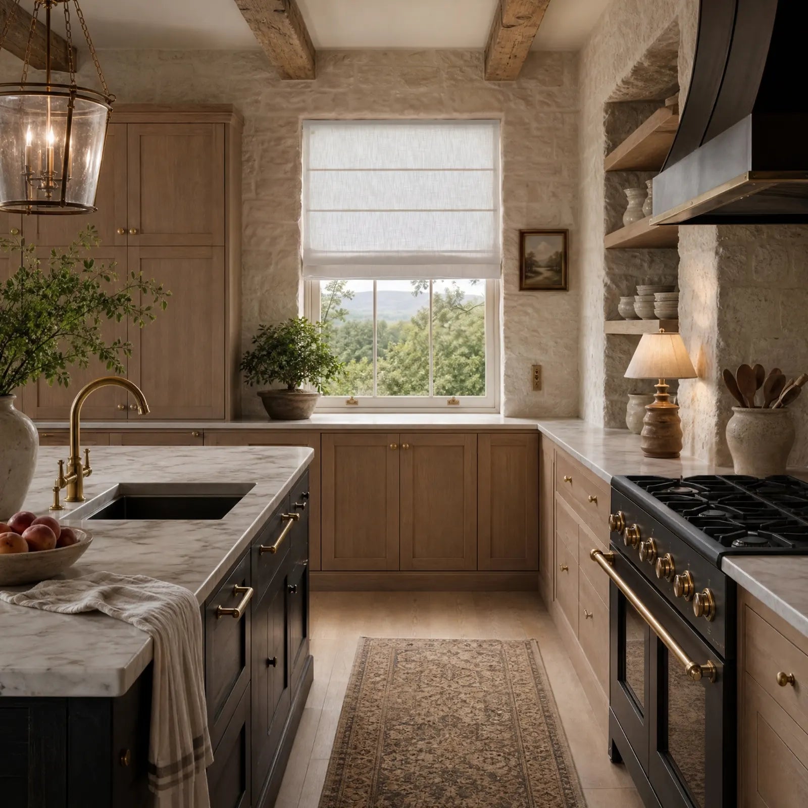 Custom Plain Roman Shades