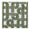 Trim moss decorative trim sample showing the woven border pattern and texture.