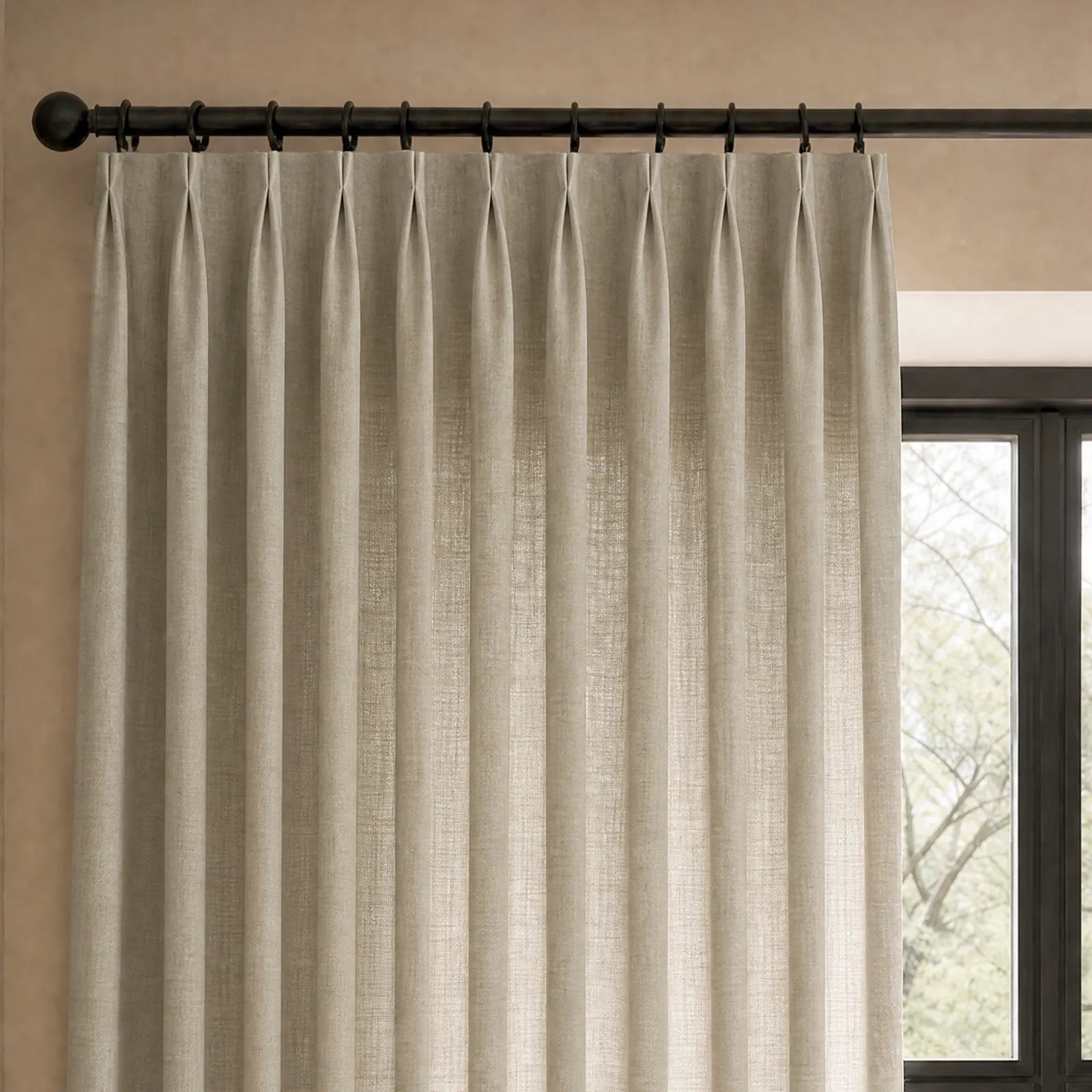 Custom Tailor Pleat Drapery