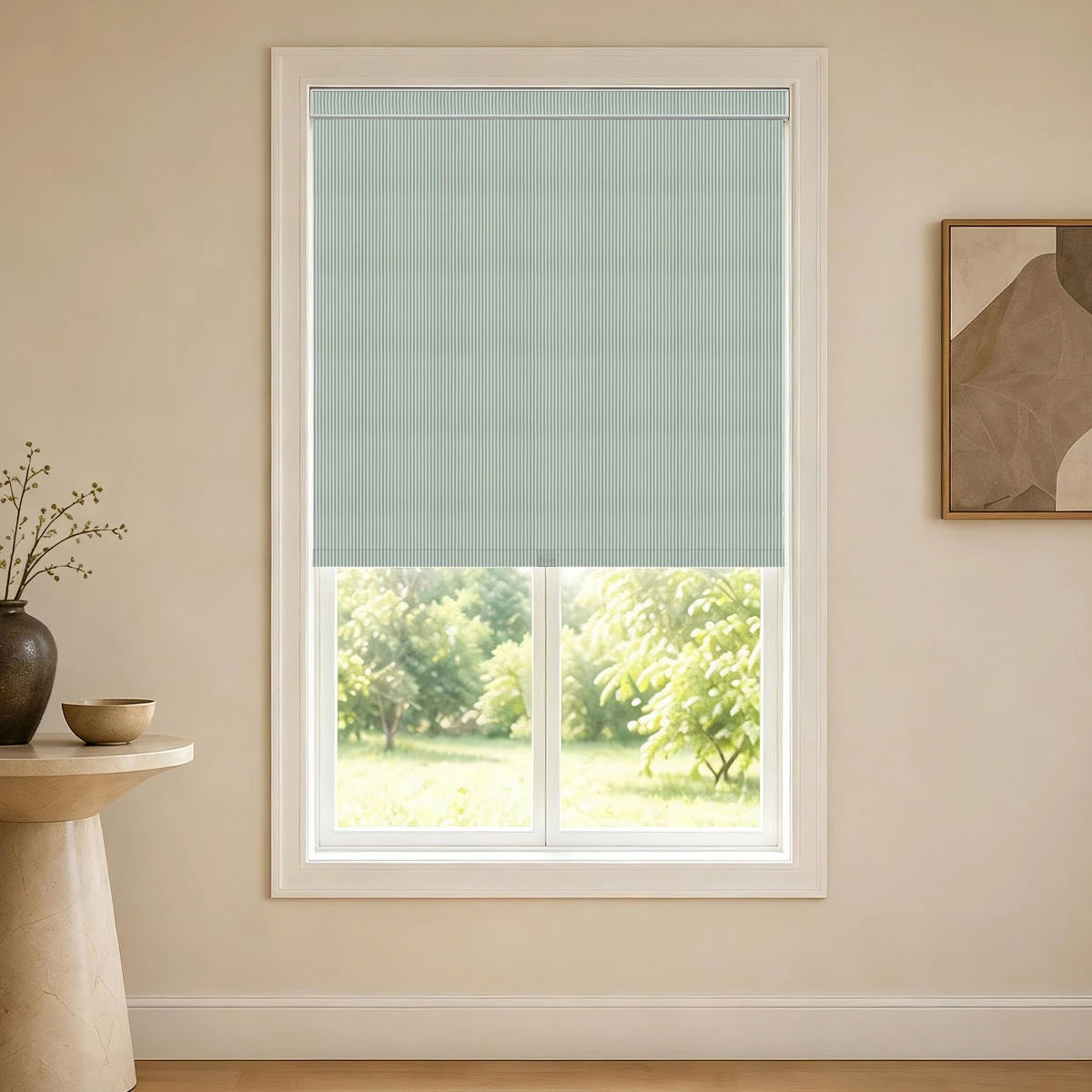 Harrow Blackout Pinstripe Roller Shade