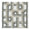 Trim moss gold decorative trim sample showing the woven border pattern and texture.