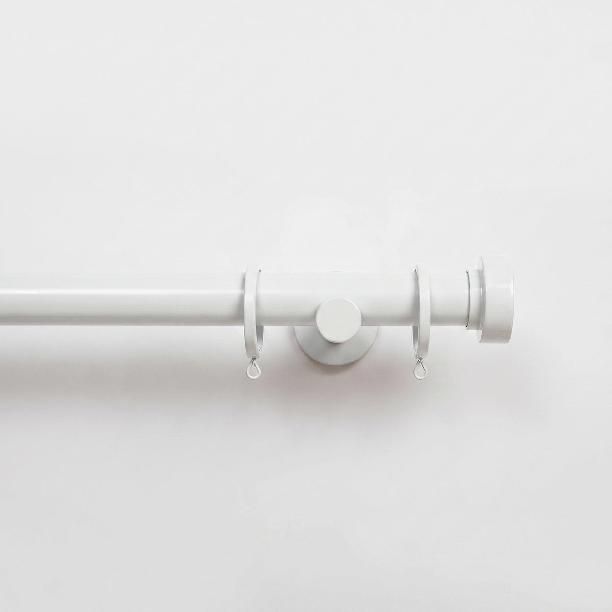 Tornas Steel Curtain Rod with Rings